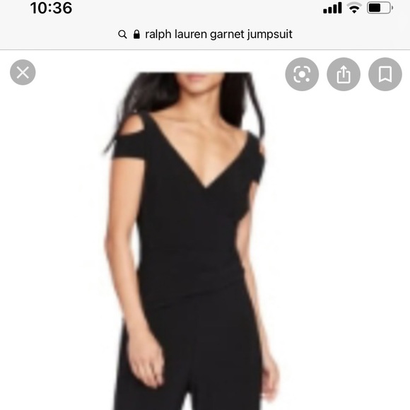 Lauren Ralph Lauren Jumpsuit Burgundy Sz 12 - Picture 4 of 11